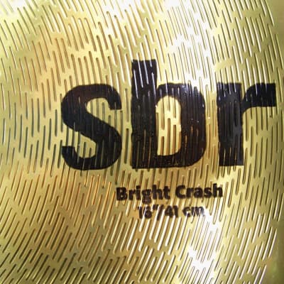 Sabian SBR 16" Bright Crash Cymbal/Model #SBR1606BR/New image 2