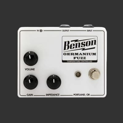 Benson Amps Germanium Fuzz Pedal Black Finish | Reverb Benson Amps Germanium Fuzz Pedal Black Finish | Reverb