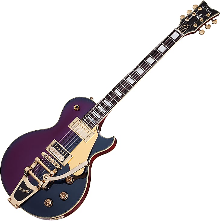 Schecter Mark Thwaite Solo-II Electric Guitar Ultra Violet image 1