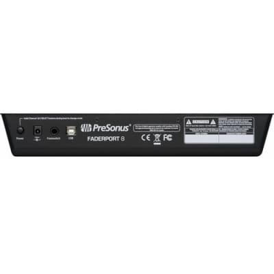 PreSonus Faderport 8 - Mix Production Controller. With Audio-Technica ATH-M50x Monitor Headphones (Black) image 6