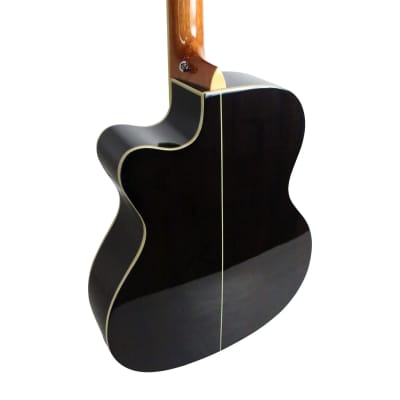 Tagima WS-30 EQ Acoustic-Electric Guitar, Chhlik Fretboard, Spruce Top, Drop Sunburst image 2