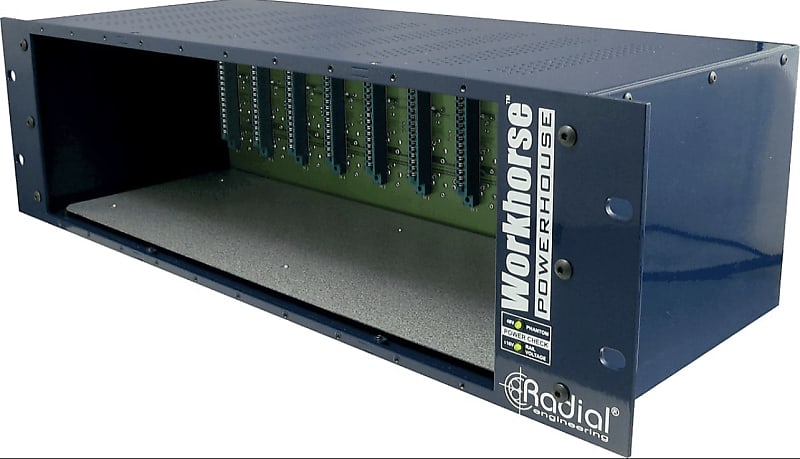 Radial Workhorse Powerhouse 10-Slot Powered 500 Series Rack image 1