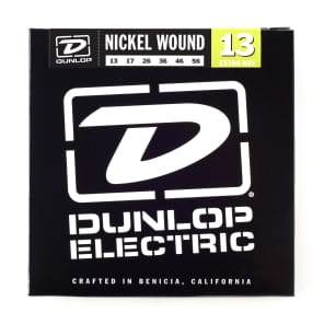 Dunlop DEN1356 Nickel-Plated Steel Electric Guitar Strings - Extra Heavy (13-56)
