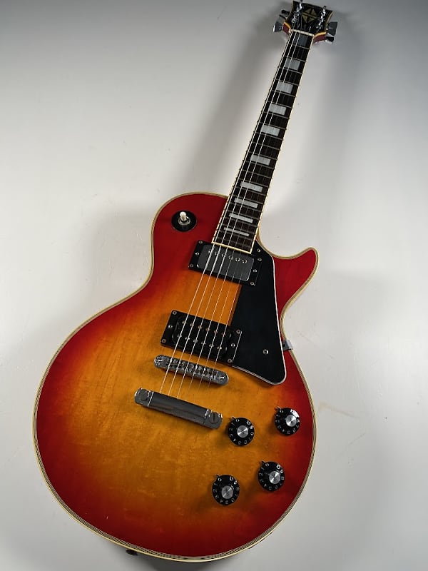 Aria Pro II LC-500 '70s Vintage MIJ Les Paul Custom Type Electric Guitar  Made in Japan by Matsumoku