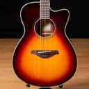 Yamaha FSC-TA TransAcoustic Guitar - Brown Sunburst SN IHZ071849