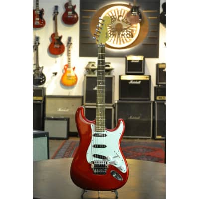 1989 Fender Contemporary Stratocaster ST-562 candy apple red image 2