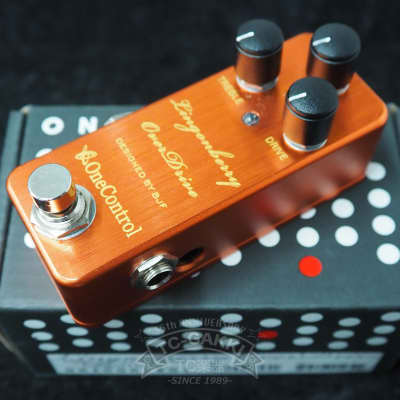 Reverb.com listing, price, conditions, and images for one-control-lingonberry-overdrive