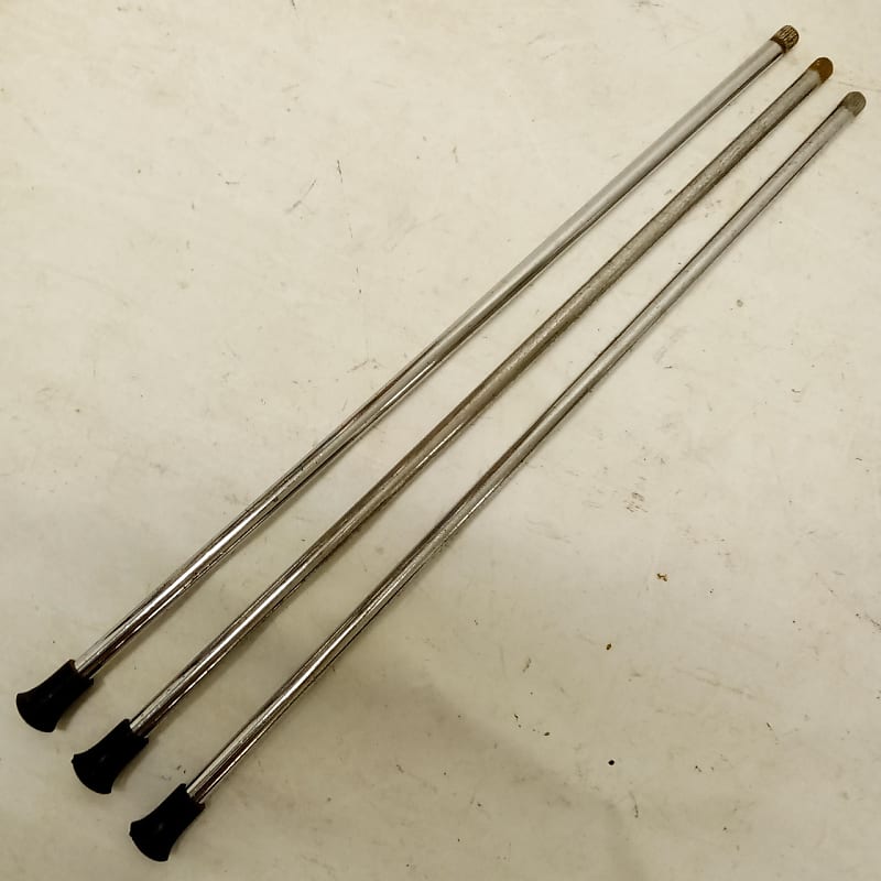 Ludwig (3)Straight Floor Tom Drum Legs 3/8"WFL Super Classic Reverb