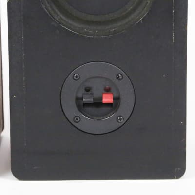 1988 ESS AMT 620 Walnut Bookshelf Small Vintage Audiophile Home Pro Audio Monitors Pair of Speakers 1 Blown Speaker As-Is For Repair image 16