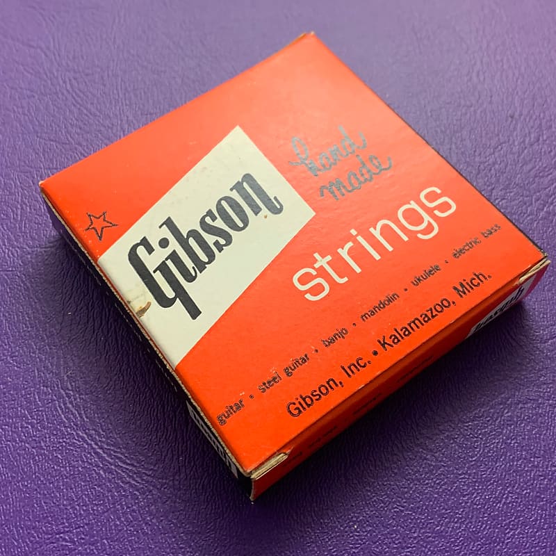 Vintage 1950s Gibson GUITAR Strings Case Candy For 1959 Les | Reverb