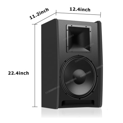 Singtronic KS-550Pro Karaoke Vocalist 2000W Speaker, Full Range image 3
