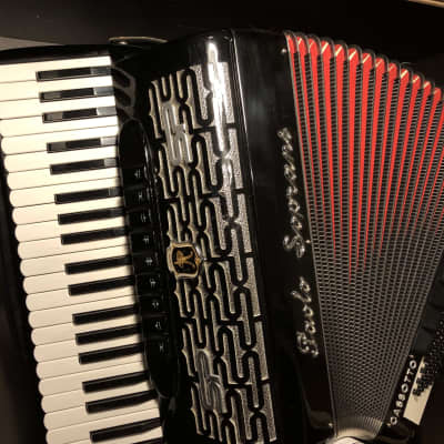 Accordion Paolo Soprani Cassotto 9 Register 4 choirs with case image 7