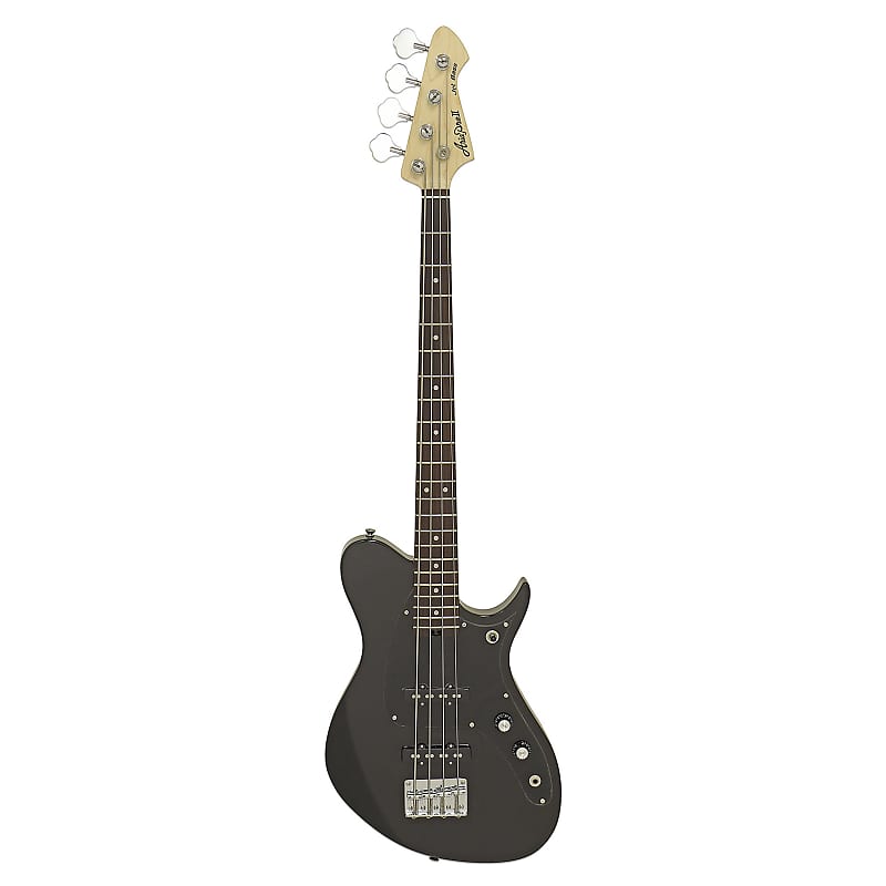 Aria Electric Bass Guitar Black image 1