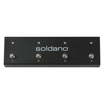 Soldano ASTRO Open Back Half Stack: 20 3-Channel 20-Watt Head & 1x12" Cab - Black image 3