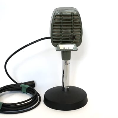 Working Vintage 1960’s Shure Hercules 510C Dynamic Microphone- New Element- Harmonica Mic image 1