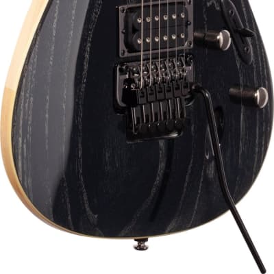Ibanez S570AH S Standard Series Electric Guitar, Silver Wave Black image 4