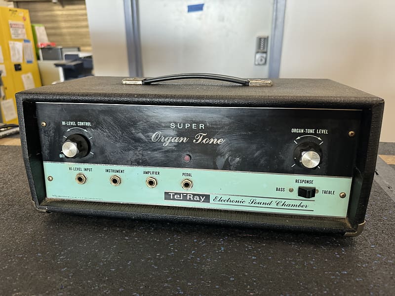 Tel-Ray Electronics Super Organ Tone - 1960s - Black Tolex | Reverb