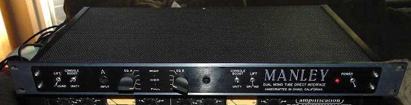 Manley Labs Dual Mono Microphone Preamplifier