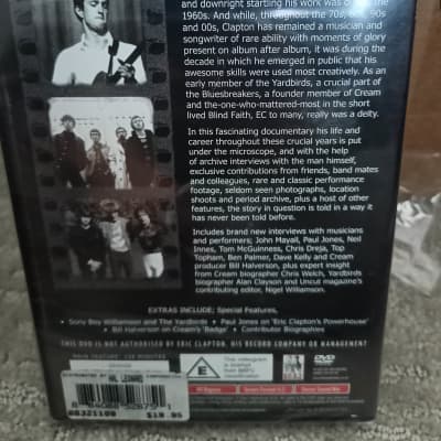Eric Clapton The 1960s Review Documentary Movie Music DVD Video image 2