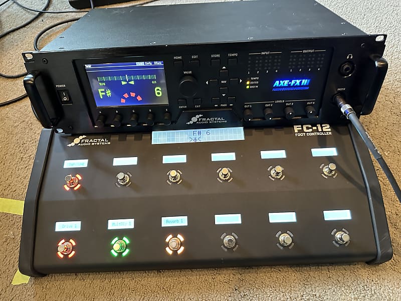 Fractal Audio Axe-FxIII MKII TURBO FC12他 FC-12 Mark II Foot Controller - Fractal Audio Systems