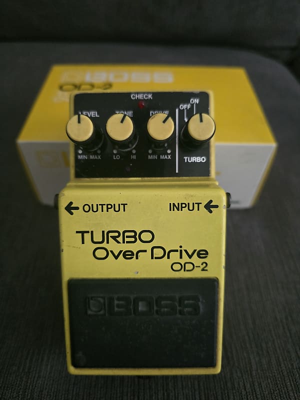 Boss OD-2 Turbo Overdrive | Reverb