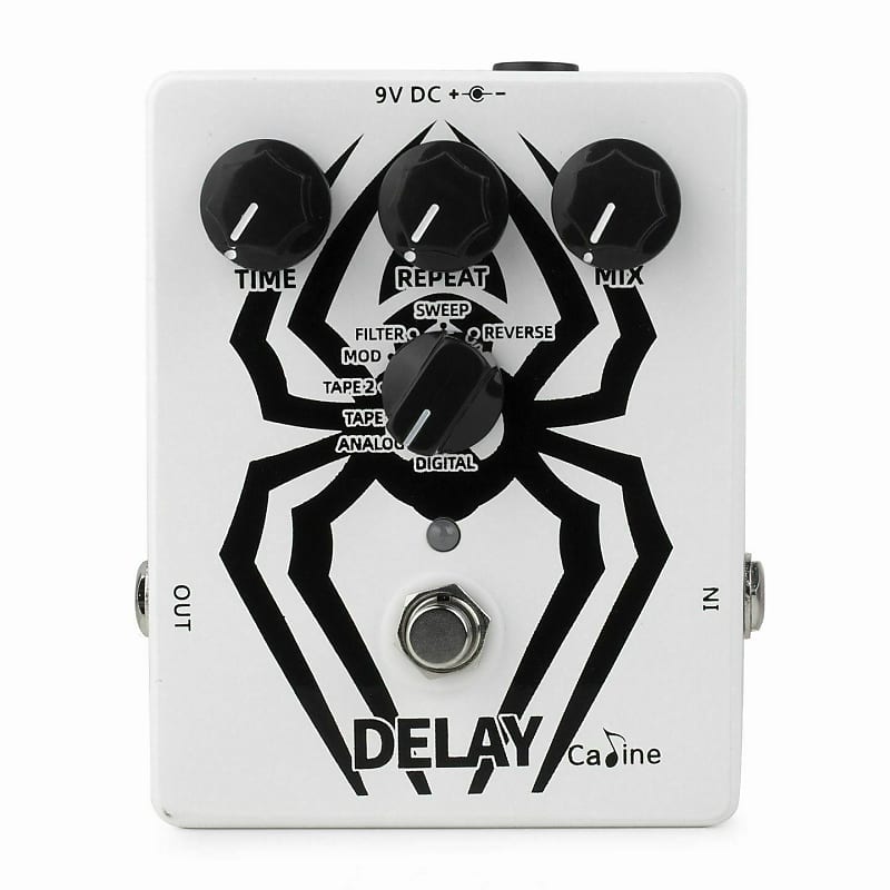 Caline CP-86 The Arachnid Multi-Delay Antivenom Multi Delay Guitar Effect Pedal image 1