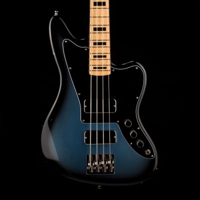Fano Alt de Facto JM4 Bass Pelham Blue Burst Light Distress with Case for sale