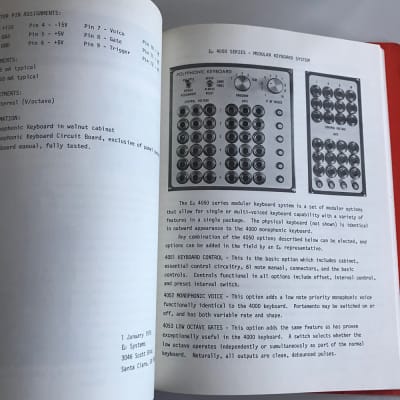 E-mu Modular System  1976 (Eµ Systems) Technical & Product Catalog ~ Excellent ~ 114 Pages  ~ RARE image 6