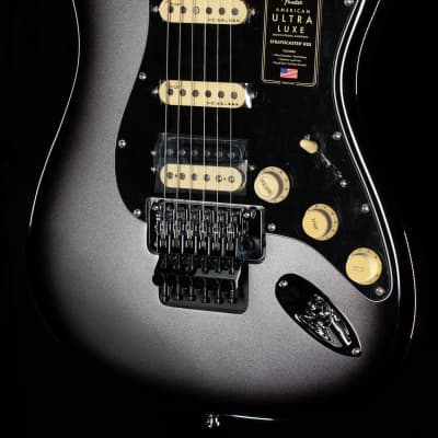 Fender Ultra Luxe Stratocaster Floyd Rose HSS, Maple Fingerboard, Silverburst (347) image 1