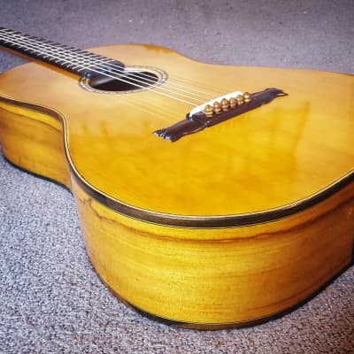 Luthier G Weigert Handmade Acoustic Folk 2020 French Polish for sale