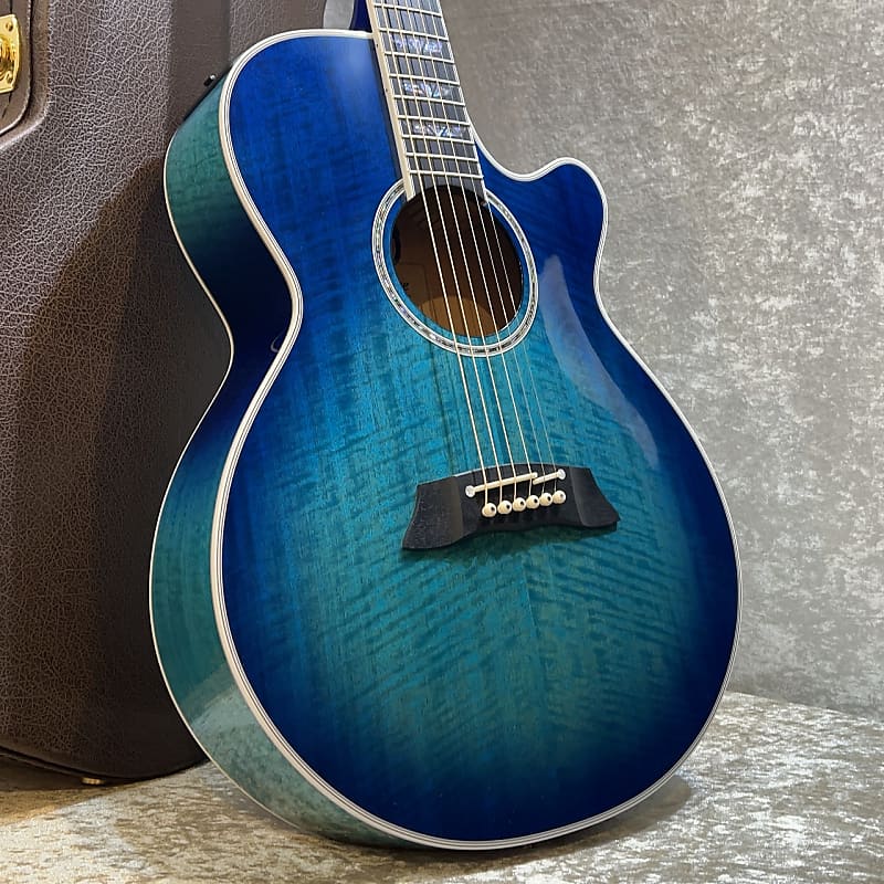 [Made In Japan] Takamine TDP181AC SBB #60090316 2023 [Beautiful flame top]  [Equipped with vacuum tube preamplifier!] [Arched Maple]