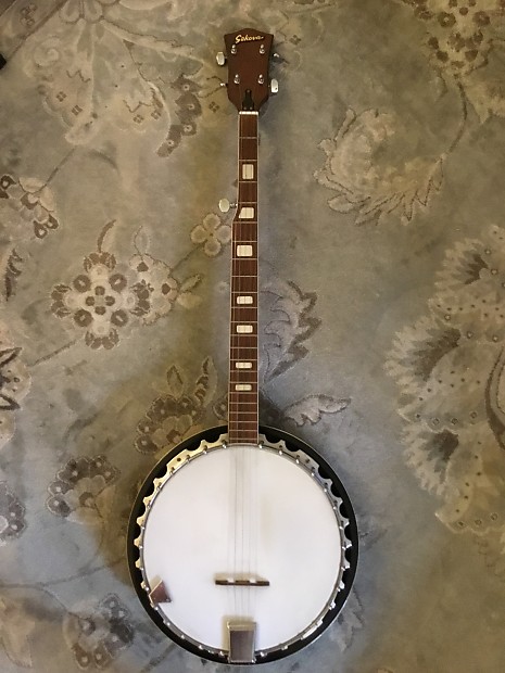 Vintage Sekova 5 String Banjo Mahagony MIJ w OHC