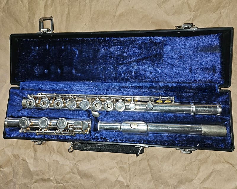 Armstrong Model 103 B-Foot Open-Hole Flute, USA image 1