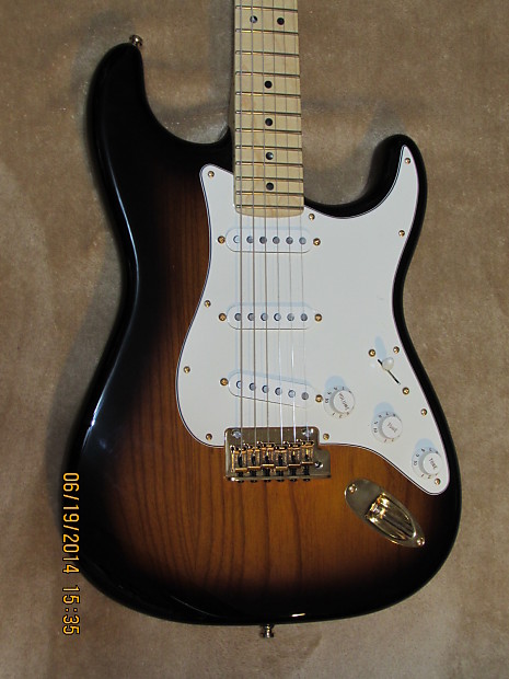 Fender 60th top anniversary commemorative stratocaster