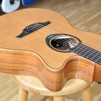 LAG Tramontane BlueWave TBW2ACE / Auditorium Cutaway Smart Guitar / by Maurice Dupont image 6