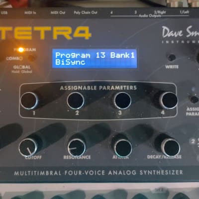 Dave Smith Instruments Tetra Desktop 4-Voice Prophet - Polyphonic Synth 2009 - 2016