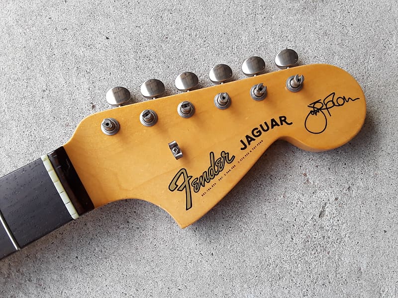 Fender USA Johnny Marr '65 Jaguar Guitar Neck + Tuners Reverb
