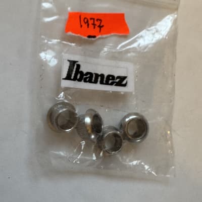 Ibanez Bushings for electric guitar tuners 1977 - Chrome image 1