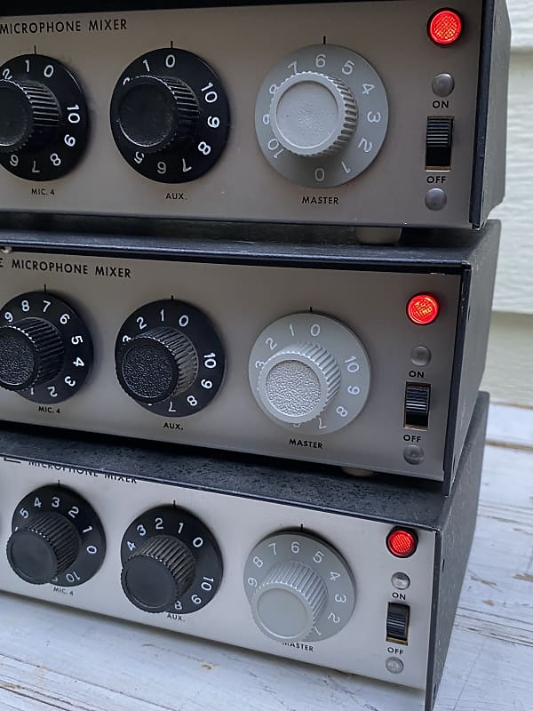 ヴィンテージ】Shure M68 マイクミキサー 1960年代 ジャンク扱い
