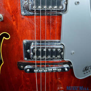 1976 Gretsch 7660 Chet Atkins Nashville Electric Guitar Autumn Red image 25