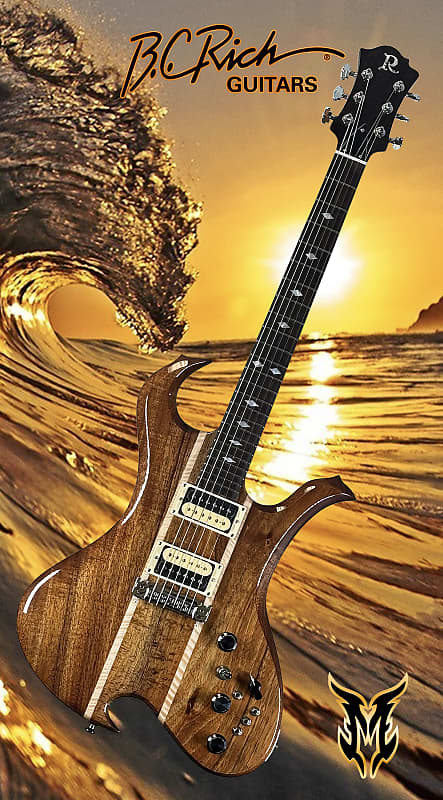 B.C. Rich Custom Shop Wave Koa 2024 image 1