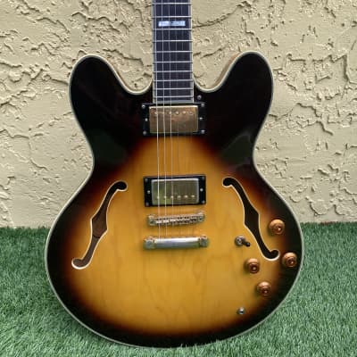 2004 Epiphone Sheraton II Vintage Sunburst Korean & Original | Reverb