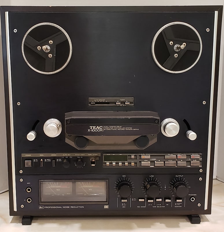 Vintage TEAC X-1000R Reel to Reel Tape Deck Recorder Japan Professional  Serviced