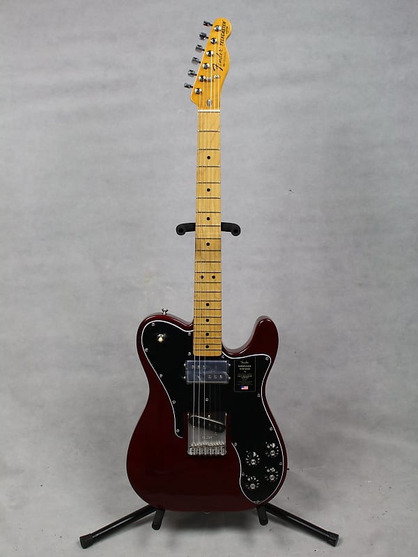 Fender American Vintage II 1977 Telecaster Custom Wine w/ Case