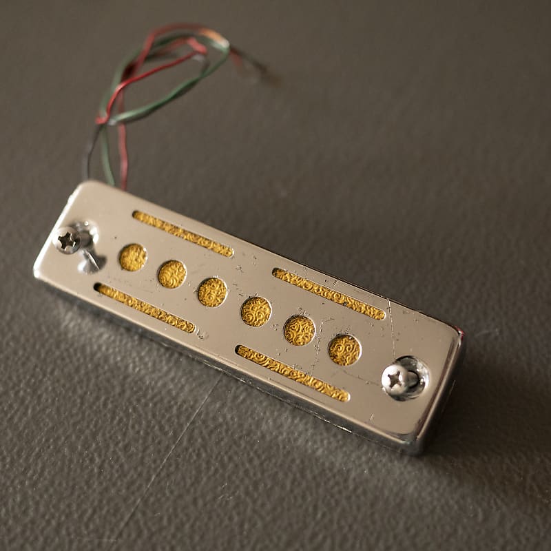 Original Teisco 1960s Gold Foil Pickup Single Coil Old Reverb