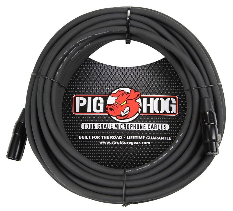 Pig Hog 50ft Tour Grade Mic Cable 50 foot Microphone Cable PHM50 image 1