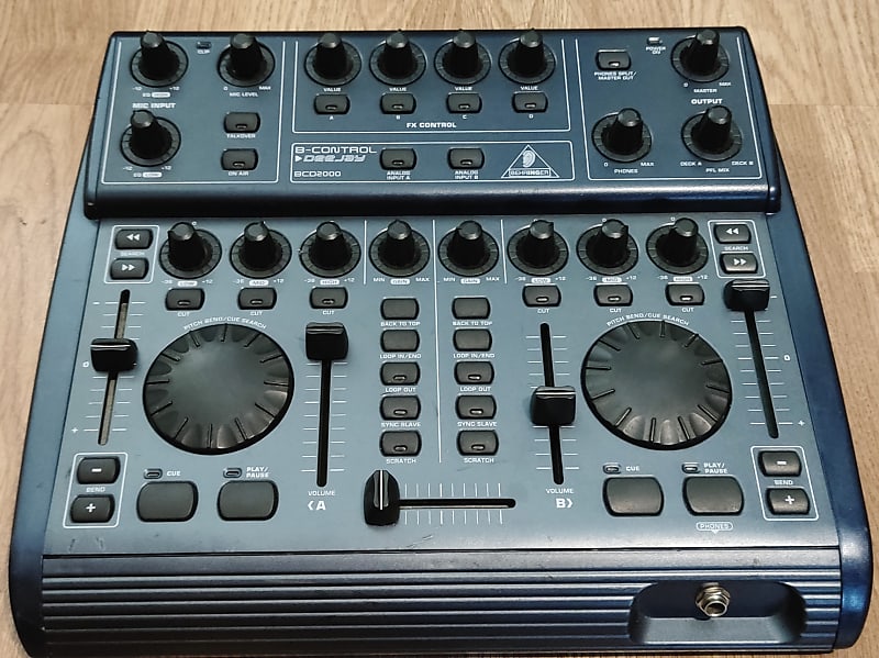 BehringerBCD2000 Deejay B-Control Controller & Audio USB | Reverb