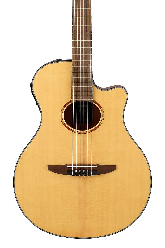 Yamaha NTX1 Acoustic Electric Nylon String Guitar - Natural image 1