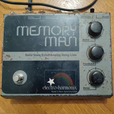 Electro Harmonix Memory Man Solid State Echo Analog Delay Reverb UK