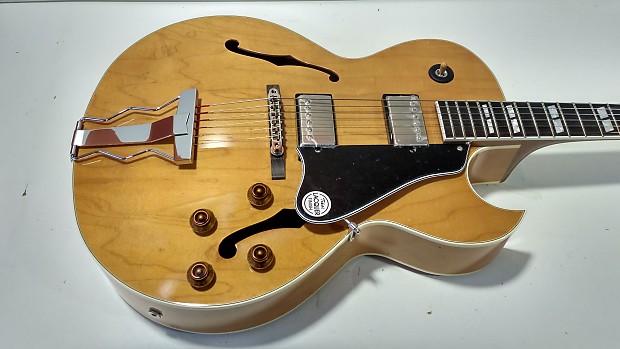 ギター Tokai FA 245 Tokai FA-245 Full Hollow in Vintage Sunburst Premium Series